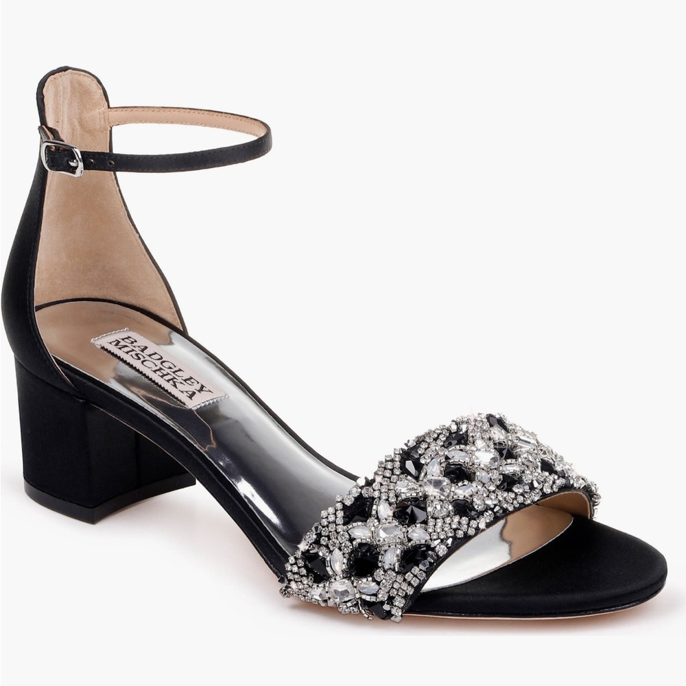 Badgley Mischka Liz embellished sandal